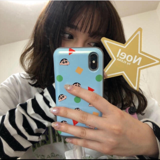 iPhonex クレヨンしんちゃん ケース スマホ/家電/カメラのスマホアクセサリー(iPhoneケース)の商品写真