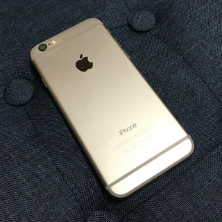 アップル(Apple)の【中古】iPhone6 16gb シルバー ソフトバンク(スマートフォン本体)