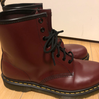 ドクターマーチン(Dr.Martens)のDr.Martens チェリーレッド 8ホール(ブーツ)