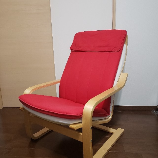 ニトリ(ニトリ)のニトリ アームチェア イケア クッション インテリア/住まい/日用品の椅子/チェア(ロッキングチェア)の商品写真
