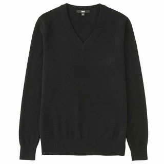 ユニクロ(UNIQLO)のユニクロ カシミヤ Vネック セーター UNIQLO(ニット/セーター)