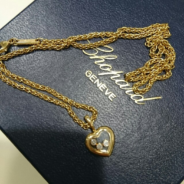 Chopard(ショパール)のCA様専用  ショパール ハッピーダイヤモンド ネックレス  極美品 レディースのアクセサリー(ネックレス)の商品写真