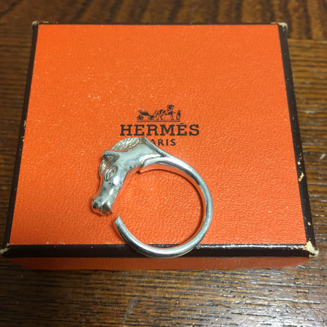 Hermes(エルメス)のエルメス リング 指輪 10号 ホースリング レディースのアクセサリー(リング(指輪))の商品写真