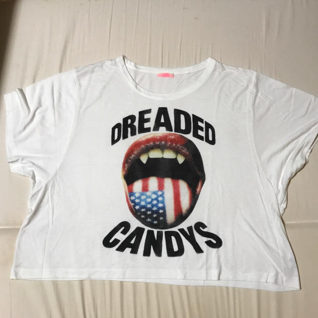 Candy Stripper(キャンディーストリッパー)のキャンディストリッパー 白T レディースのトップス(Tシャツ(半袖/袖なし))の商品写真