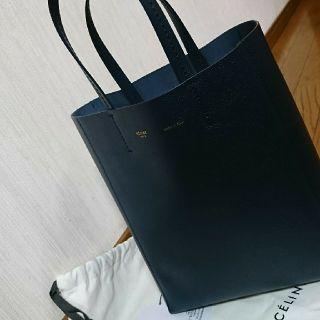 セリーヌ(celine)の☆専用出品☆CELINE スモールカバ 旧ロゴ アビスブルー(トートバッグ)