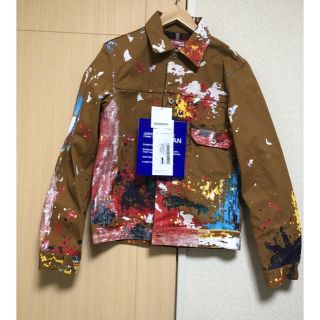 ジュンヤワタナベコムデギャルソン(JUNYA WATANABE COMME des GARCONS)のJUNYA WATANABE MAN★LEVI’S ペイント デニムジャケット(Gジャン/デニムジャケット)