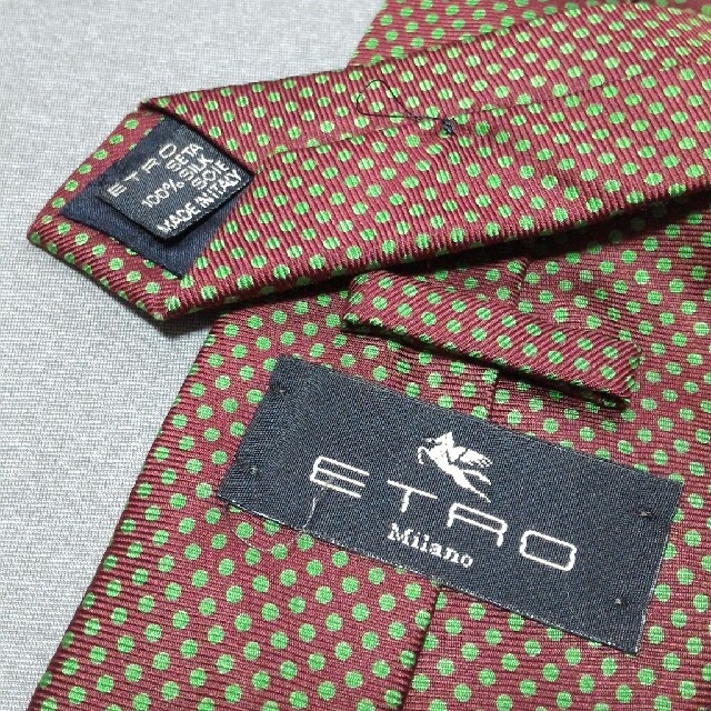 ETRO(エトロ)のネクタイ ETRO シルク100％ メンズのファッション小物(ネクタイ)の商品写真