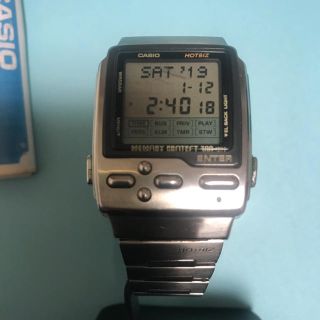 カシオ(CASIO)のカシオデータバンク HOTBIZ DB-2100(腕時計(デジタル))