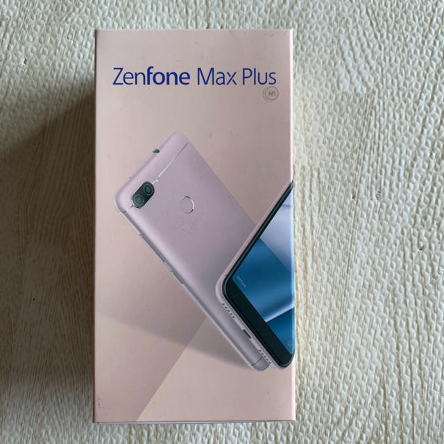 新品未使用 Zenfone Max Plus M1 シルバー　保証書付き