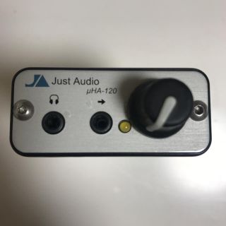 ヘッドホンアンプ Just Audio uHA-120の通販｜ラクマ