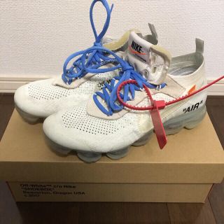 オフホワイト(OFF-WHITE)の«値下げ交渉»off-white×NIKE ヴェイパーマックス 白 (スニーカー)