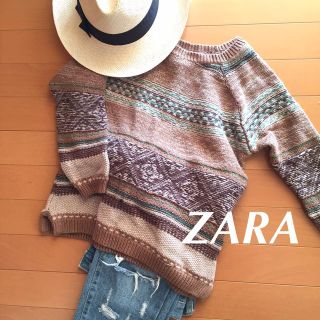 ザラ(ZARA)のZARA☆スプリングニット(ニット/セーター)