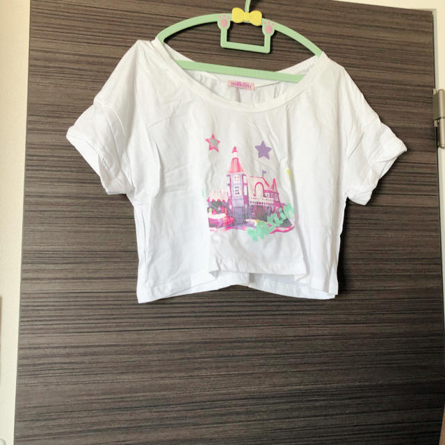 milklim(ミルクリーム)のmilklim キャッスル お城 Tシャツ レディースのトップス(Tシャツ(半袖/袖なし))の商品写真