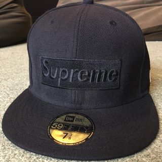 シュプリーム(Supreme)のsupreme 14aw tonal ボックスロゴ ニューエラ黒(キャップ)