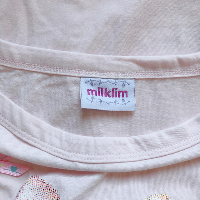 milklim(ミルクリーム)のmilklim 猫 Tシャツ レディースのトップス(Tシャツ(半袖/袖なし))の商品写真