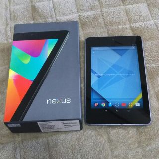 ネクサス7(NEXUS7)のNEXUS 7  (2012) wifi用 中古難あり(タブレット)