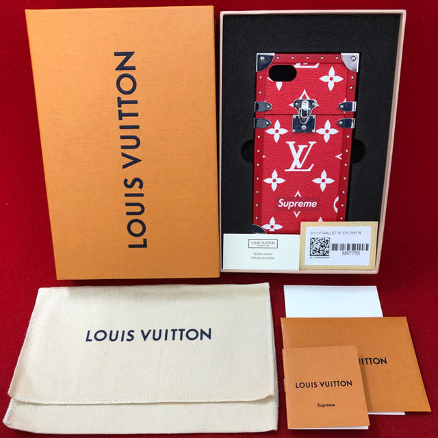 LOUIS VUITTON - ルイヴィトン本物新品シュプリームコラボiPhone7ケースアイトランクの通販 by mitsuzaka shop｜ルイヴィトンならラクマ