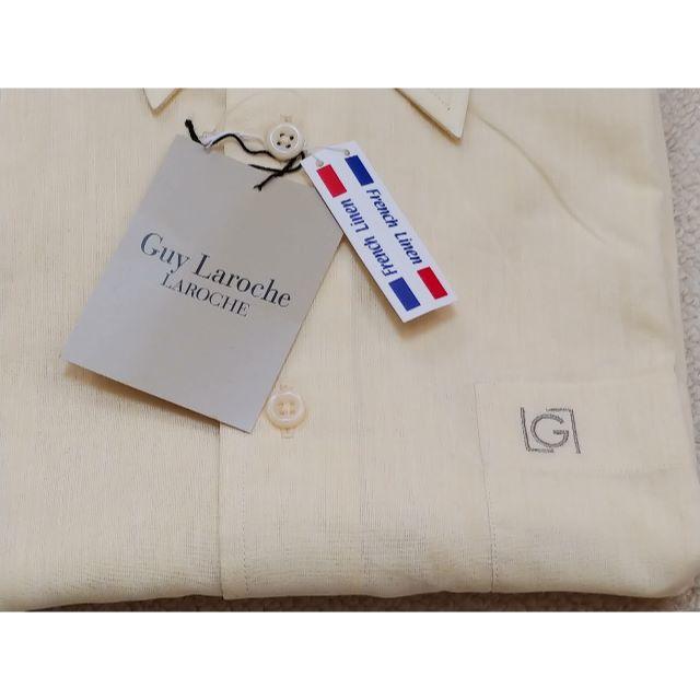 Guy Laroche(ギラロッシュ)の★ギラロッシュ　ワイシャツ　Ｌサイズ　新品・未着用 ★ メンズのトップス(シャツ)の商品写真