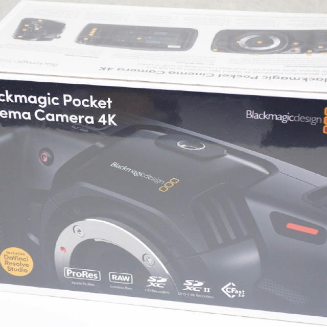 岡崎 Blackmagic Pocket Cinema Camera 4K