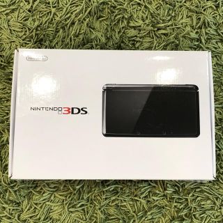 ニンテンドー3DS(ニンテンドー3DS)の【未使用品】3DS本体 クリアブラック(携帯用ゲーム機本体)