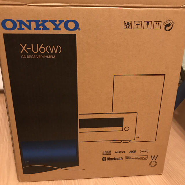 ONKYO(オンキヨー)のaya様専用【美品】onkyo X-U6 ホワイト スマホ/家電/カメラのオーディオ機器(ポータブルプレーヤー)の商品写真