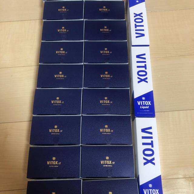 【バラ売可】ヴィトックス vitox 18箱 + リキッド3箱の通販 by 何でもショップ｜ラクマ