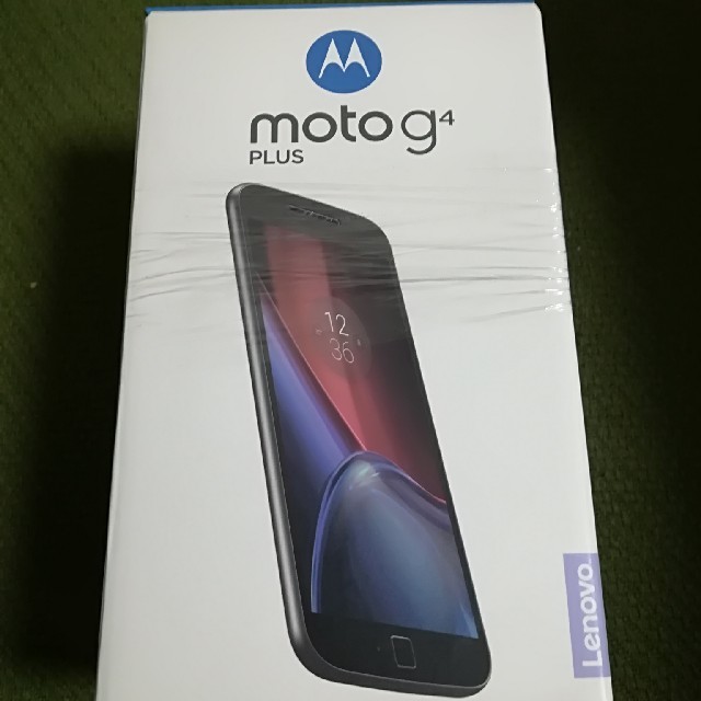 Lenovo(レノボ)のMoto G4 Plus★ SIMフリースマホ ブラック AP3753AE7J4 スマホ/家電/カメラのスマートフォン/携帯電話(スマートフォン本体)の商品写真