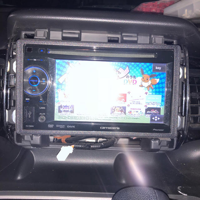 Pioneer(パイオニア)のわたいく様専用 DVDプレイヤー USB 音楽再生可能 iPhone スマホ！ 自動車/バイクの自動車(カーオーディオ)の商品写真