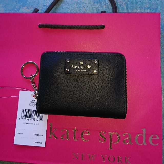 kate spade new york(ケイトスペードニューヨーク)のケイト・スペード  小銭入れ(黒) メンズのファッション小物(コインケース/小銭入れ)の商品写真