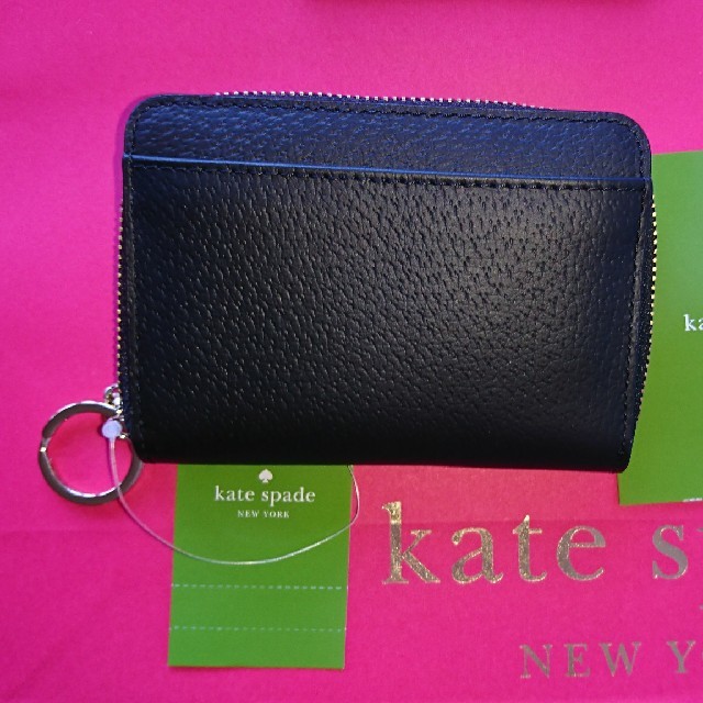 kate spade new york(ケイトスペードニューヨーク)のケイト・スペード  小銭入れ(黒) メンズのファッション小物(コインケース/小銭入れ)の商品写真