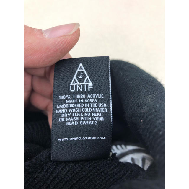 UNIF(ユニフ)のunif ニット帽 レディースの帽子(ニット帽/ビーニー)の商品写真