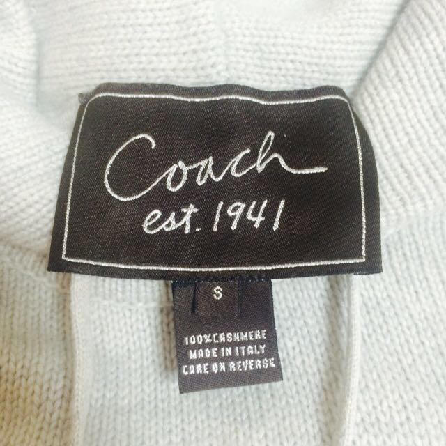 COACH(コーチ)のCoach カシミア トレーナー レディースのトップス(ニット/セーター)の商品写真