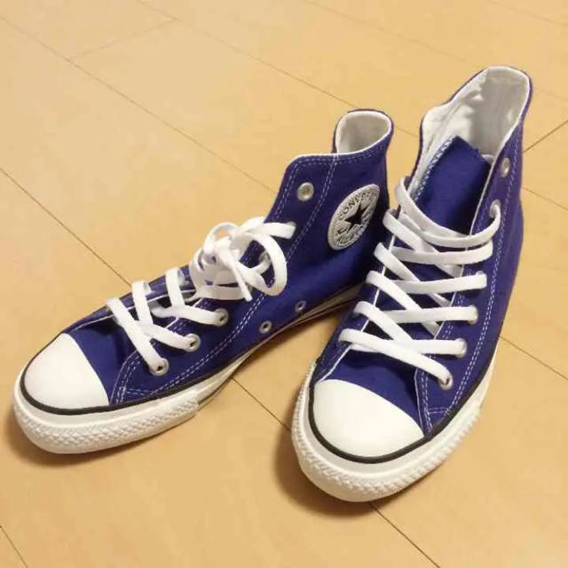 CONVERSE - コンバース ハイカットコンバース 紺色 CONVERSE 23 23.5の通販 by  カービー☆プロフ確認お願いします｜コンバースならラクマ