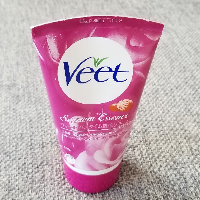 Kracie(クラシエ)のバスタイム除毛クリーム/Veet コスメ/美容のボディケア(脱毛/除毛剤)の商品写真