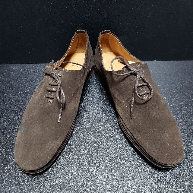 エヌディーシー(n.d.c. made by hand)スエード革靴 茶 41 ...