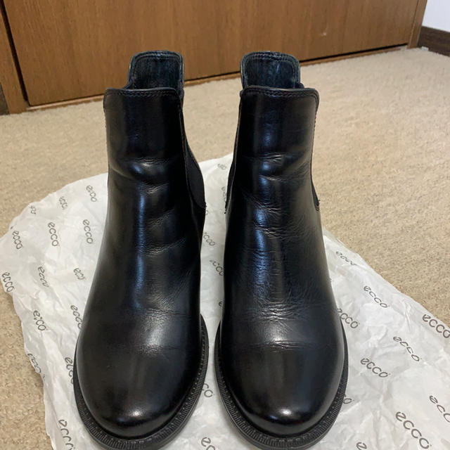 ECHO - ecco サイドゴアブーツ 24.5㎝の通販 by emi's shop|エコー