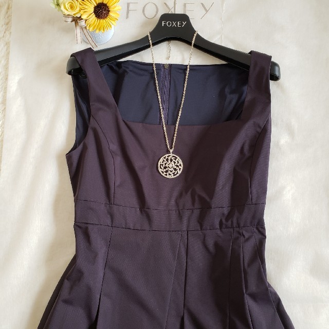 美品✽FOXEY フォクシー マガジン掲載♡スラッシュワンピース | www