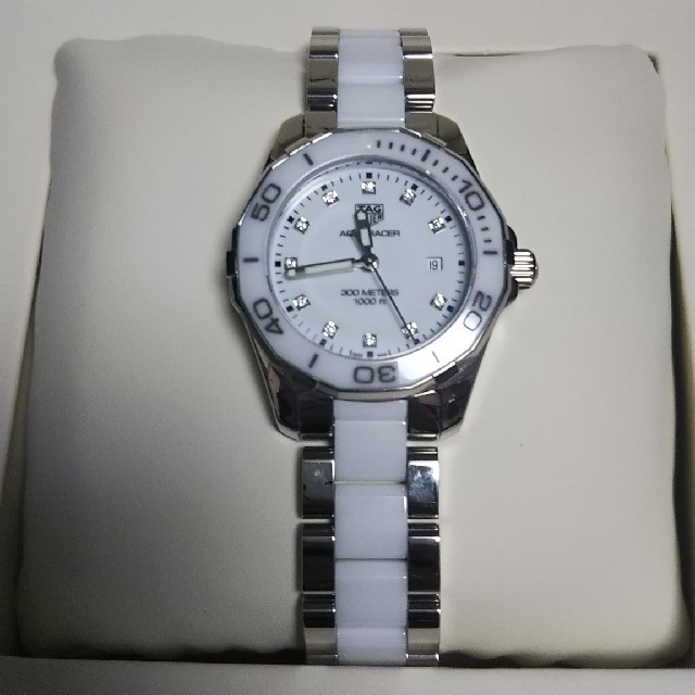 TAG Heuer(タグホイヤー)のタグホイヤー WAY141D アクアレーサー レディース セラミック 腕時計 レディースのファッション小物(腕時計)の商品写真