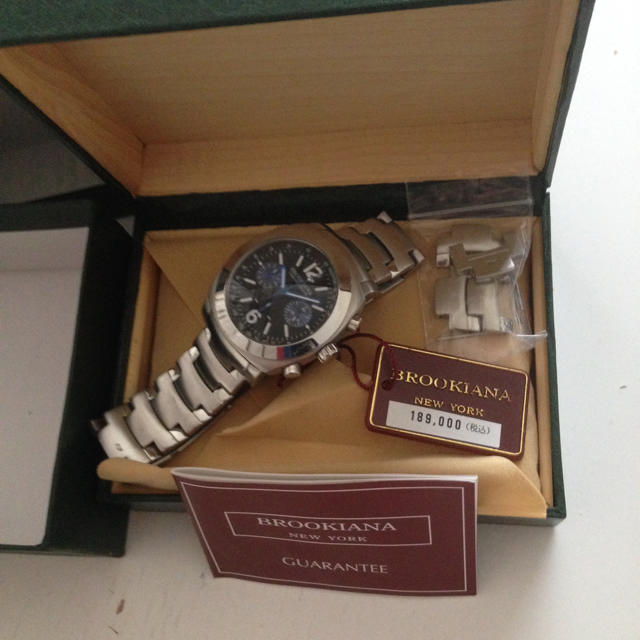 腕時計 ブランド BROOKIANA NEW YORK GUARANTEEセール