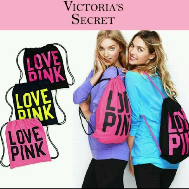 Victoria's Secret(ヴィクトリアズシークレット)のVictoria's secret PINK ナップサック レディースのバッグ(リュック/バックパック)の商品写真