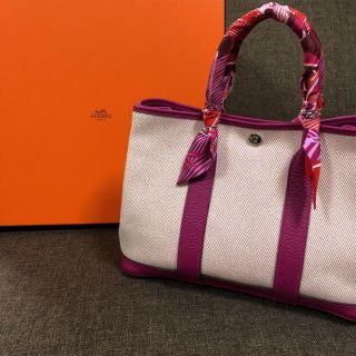 エルメス(Hermes)のリコ様専用♡エルメス♡ガーデンパーティーtpm♡ローズパープル(トートバッグ)