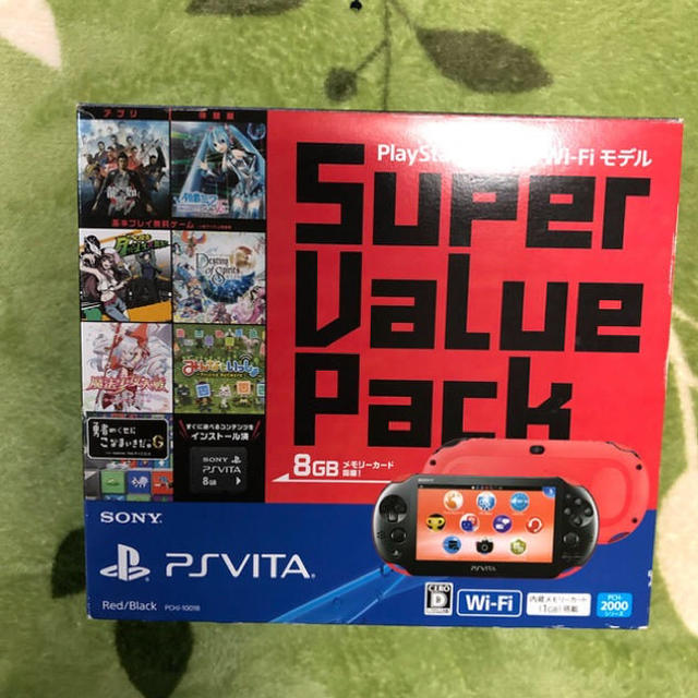 PlayStation Vita - 美品 PSvita Wifiモデル PCH-2000 レッド/ブラック