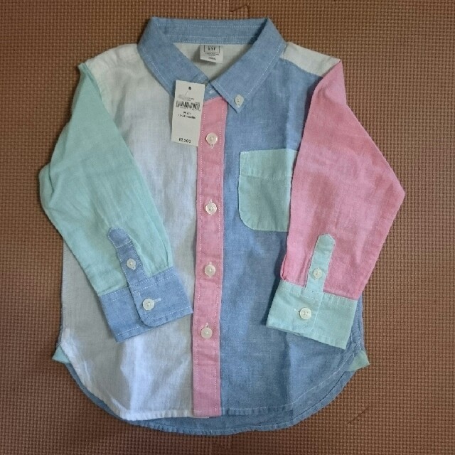 babyGAP(ベビーギャップ)のとーま様専用☆新品 baby GAP 長袖シャツ 90センチ キッズ/ベビー/マタニティのキッズ服男の子用(90cm~)(ブラウス)の商品写真