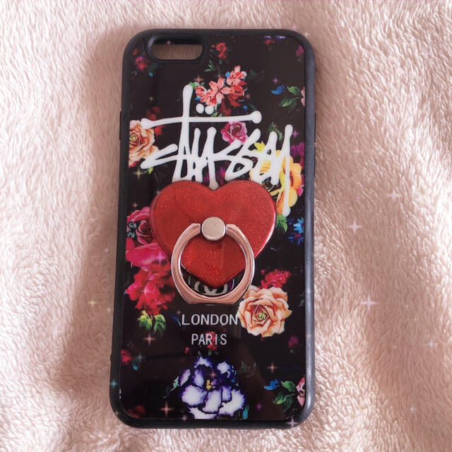 STUSSY(ステューシー)のstussy iPhoneスマホケース スマホ/家電/カメラのスマホアクセサリー(iPhoneケース)の商品写真