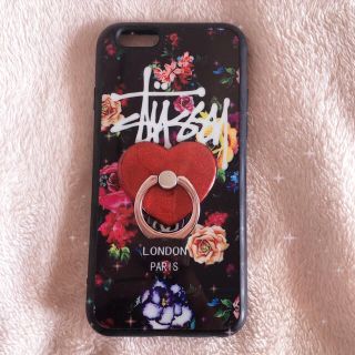 ステューシー(STUSSY)のstussy iPhoneスマホケース(iPhoneケース)