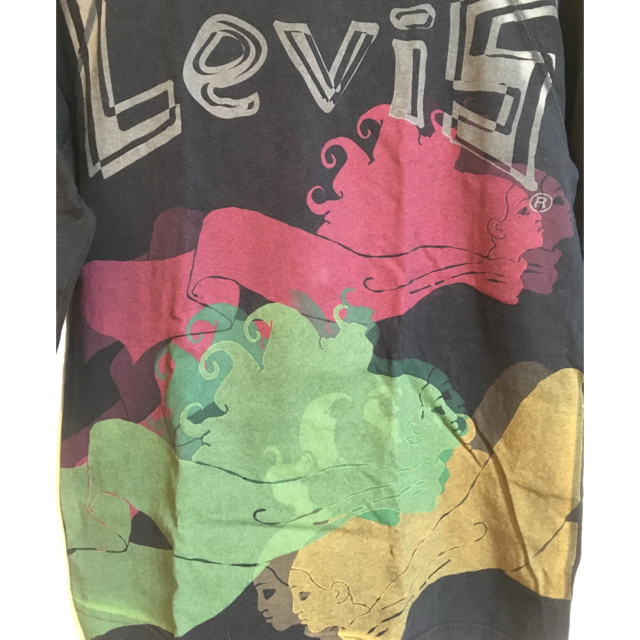 Levi's(リーバイス)の●リーバイス●七分袖Tシャツ(黒) レディースのトップス(Tシャツ(長袖/七分))の商品写真