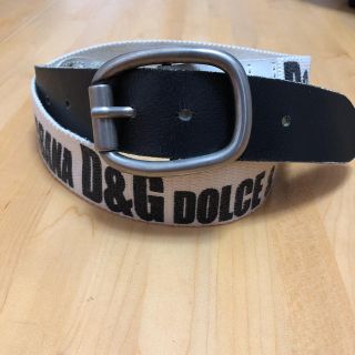 ドルチェ&ガッバーナ(DOLCE&GABBANA) ベルト(メンズ)(ホワイト/白色系