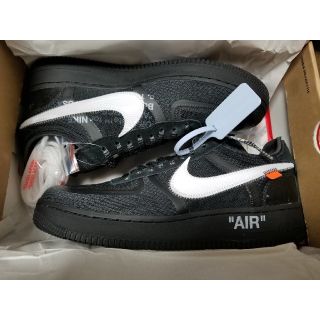 オフホワイト(OFF-WHITE)の28cm Nike The 10 Air Force 1 Low Black(スニーカー)