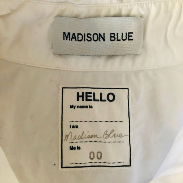 MADISONBLUE(マディソンブルー)のmadison blue 定番 ハーフスリーブシャツ レディースのトップス(シャツ/ブラウス(長袖/七分))の商品写真