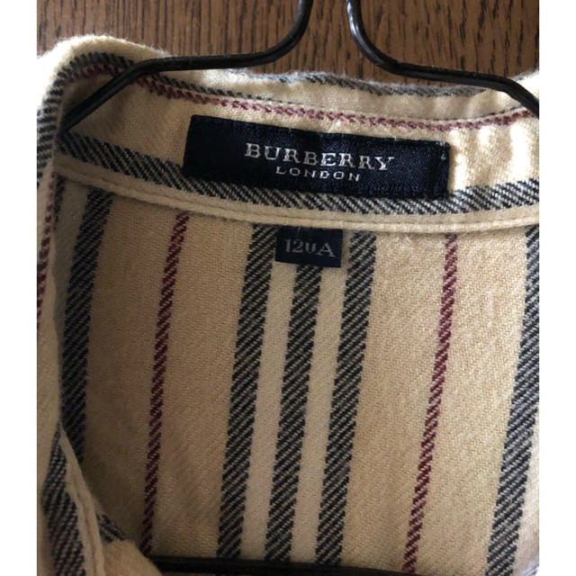 BURBERRY(バーバリー)のバーバリー シャツ 120 キッズ/ベビー/マタニティのキッズ服男の子用(90cm~)(ブラウス)の商品写真